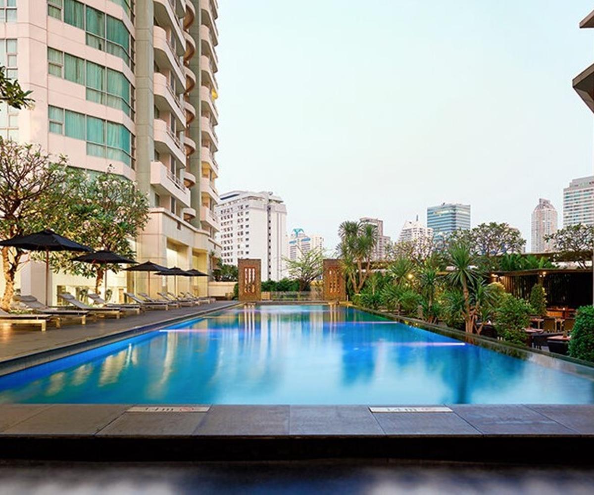 Oaks Bangkok Sathorn Lejlighedshotel Eksteriør billede